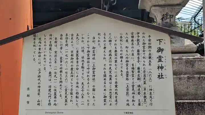 下御霊神社(京都府)