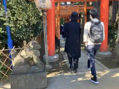 花園稲荷神社の狛犬