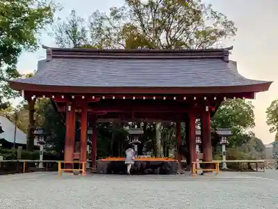 橿原神宮の手水舎