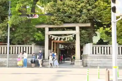 川越氷川神社の鳥居