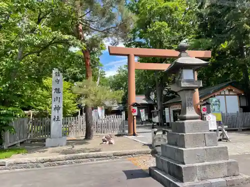 旭川神社の鳥居