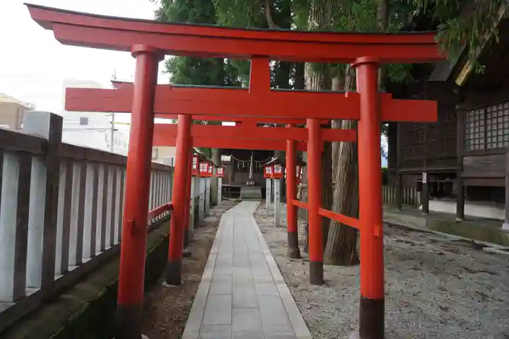 飛騨総社の鳥居