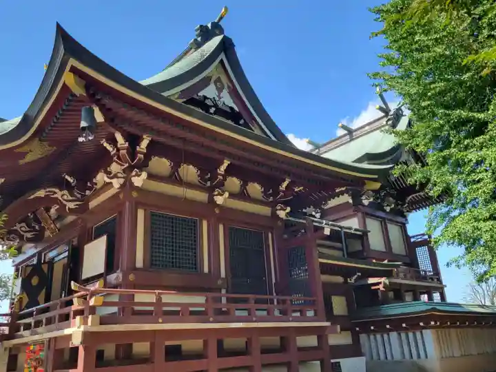 諏訪神社の本殿・本堂