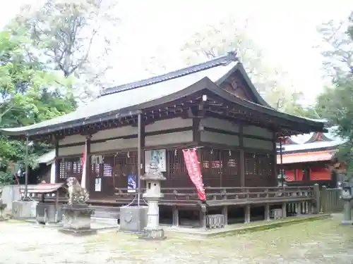 村屋坐弥冨都比売神社の本殿