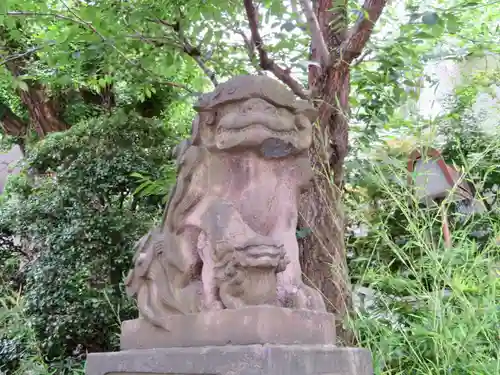 雉子神社の狛犬