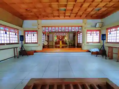 六所社（下飯田）の本殿・本堂