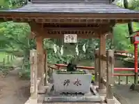 間々田八幡宮の手水舎