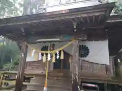 中之嶽神社の本殿