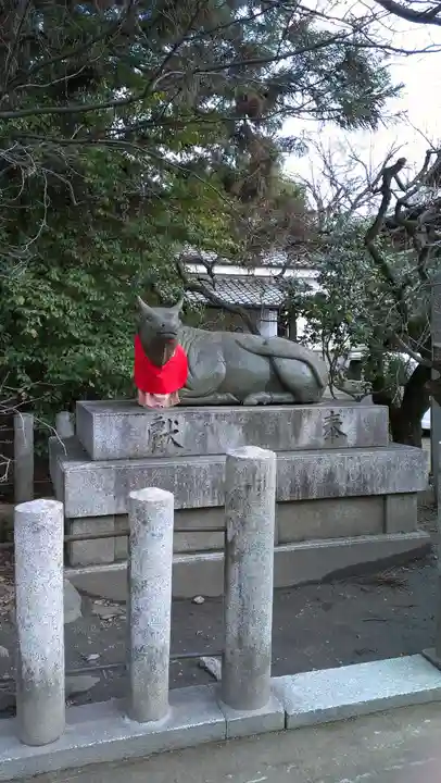 北野天満宮の狛犬