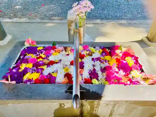 美濃國一宮　南宮大社の手水舎