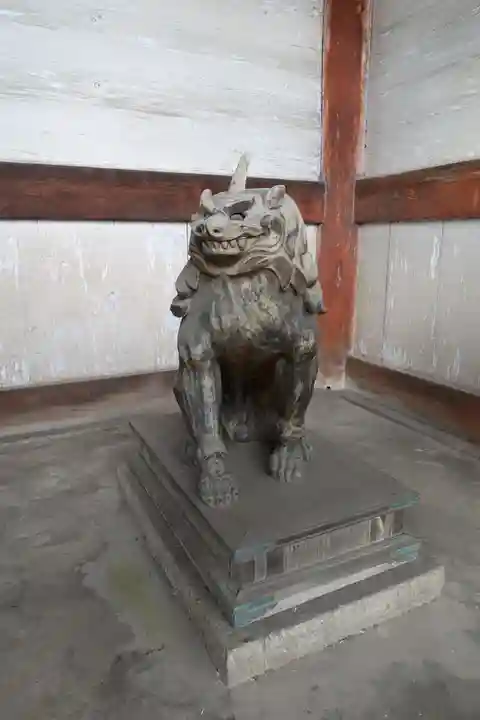 仁和寺の狛犬