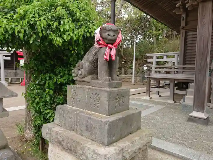 小動神社の狛犬
