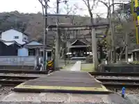 關蝉丸神社下社の鳥居