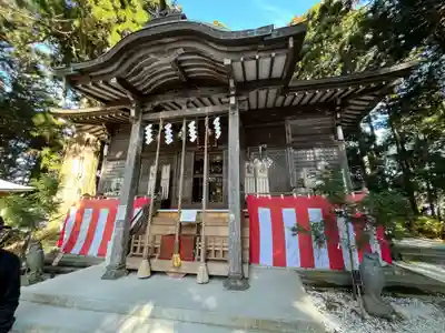 鷲子山上神社の本殿・本堂
