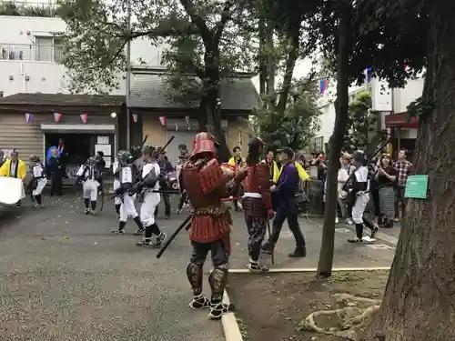 皆中稲荷神社のお祭り