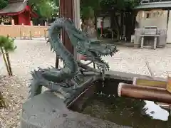 伊賀八幡宮の手水