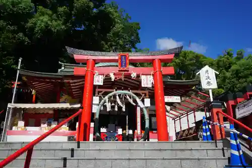 熊本城稲荷神社の鳥居