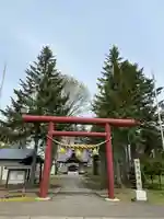 中札内神社の鳥居