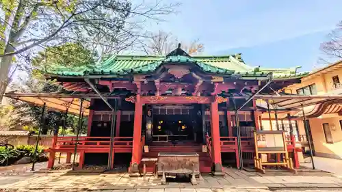 赤坂氷川神社の本殿