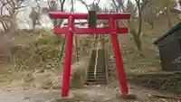 温泉神社の鳥居