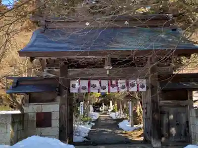 心清水八幡神社の山門・神門