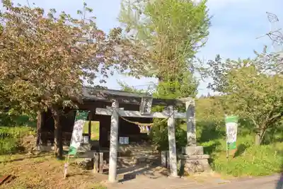 大六天麻王神社の鳥居