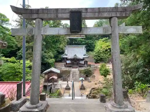 木曽三社神社の鳥居