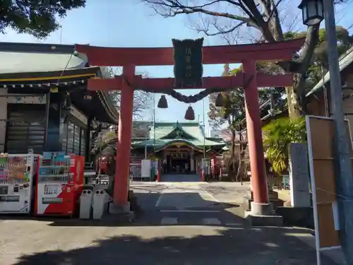 須賀神社の鳥居