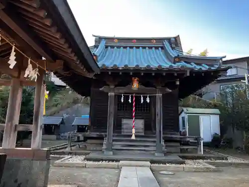 神明神社の本殿