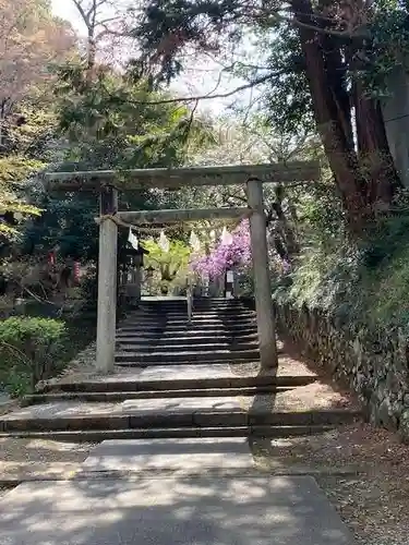 唐澤山神社の鳥居