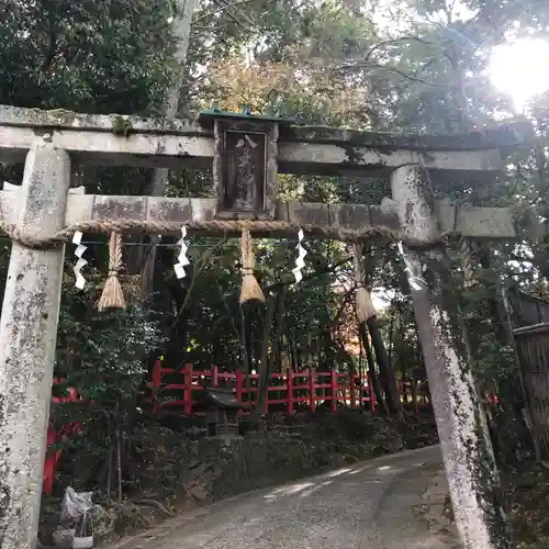 八大神社の鳥居