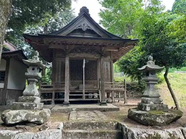 板益神社の本殿・本堂