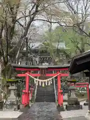 山名八幡宮の鳥居