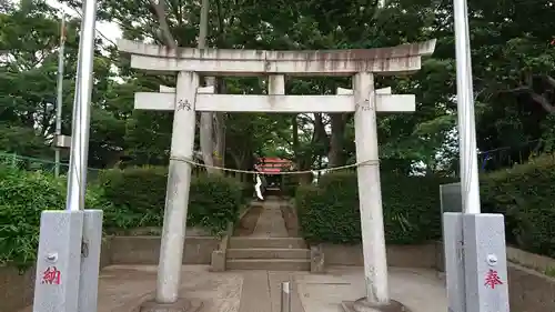 大熊杉山神社の鳥居