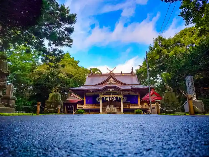 尻岸内八幡神社の本殿