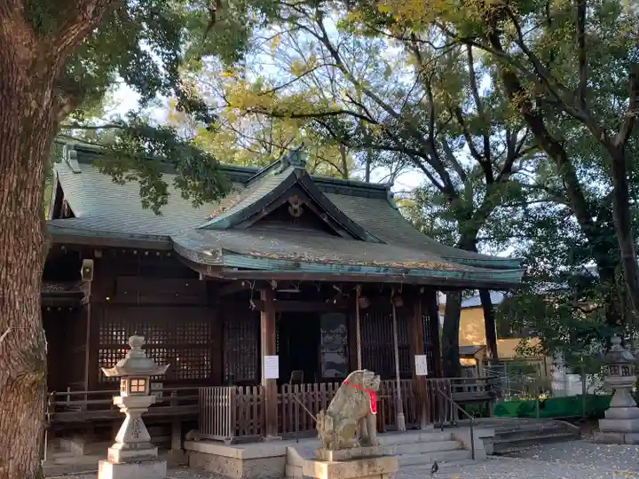 石田神社の本殿・本堂