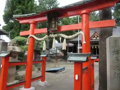 参上神社の鳥居