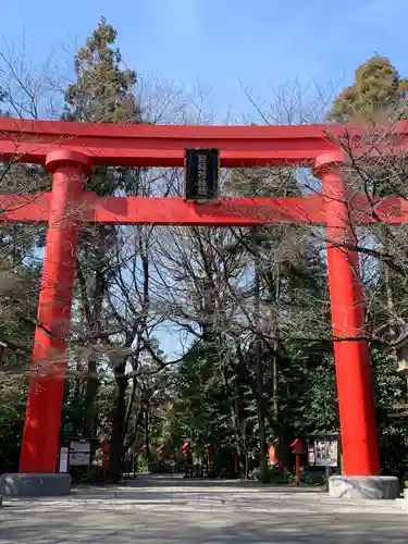 冠稲荷神社の鳥居