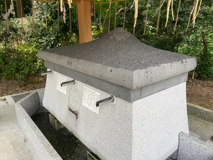 須賀神社の手水舎