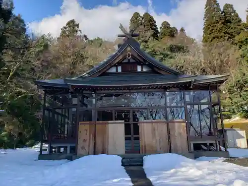 千里稲荷神社の本殿