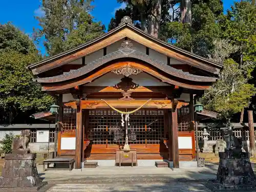 比自岐神社の本殿・本堂