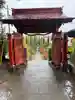 平出雷電神社の山門・神門