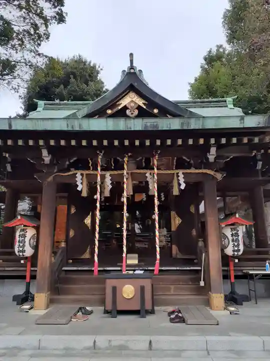 馬橋稲荷神社の本殿・本堂