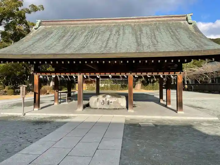 宗像大社の手水舎