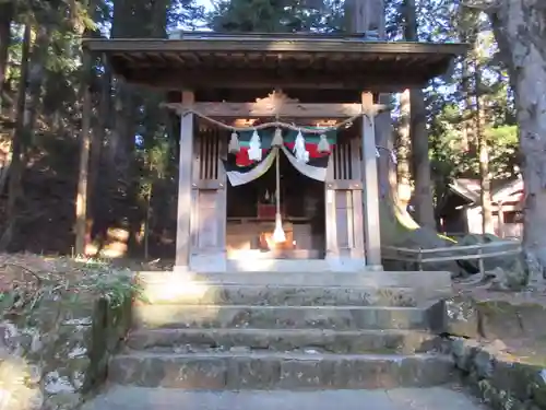 河口浅間神社の本殿