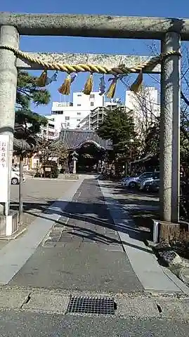 八剱八幡神社の鳥居