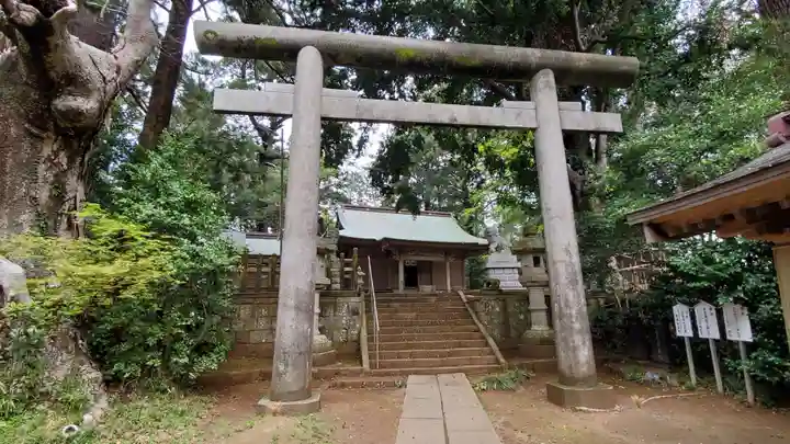 側高神社の鳥居