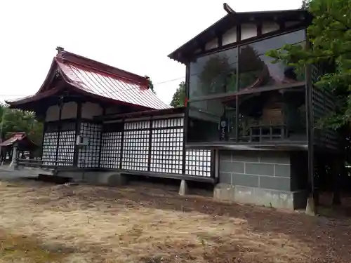 上芦別神社の本殿