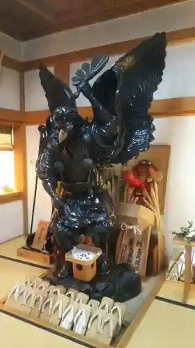 古峯神社の像