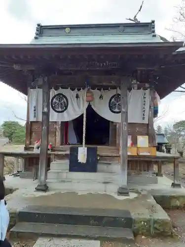 鶴ケ城稲荷神社の本殿